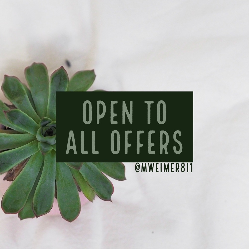 Open to all offers